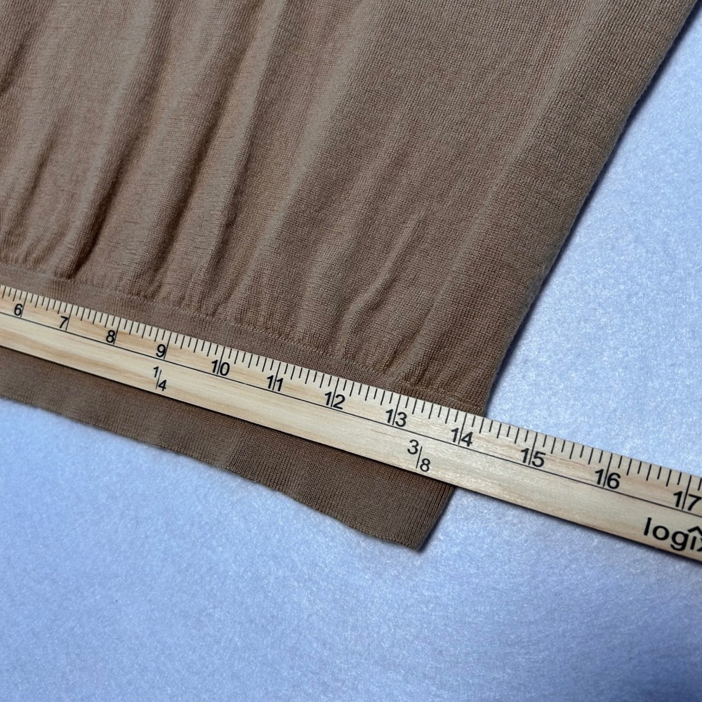 Zara Elevated Basic Neutral Crew Neck Pullover Sw… - image 7